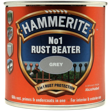 Hammerite No.1 Rustbeater Grey 250Ml