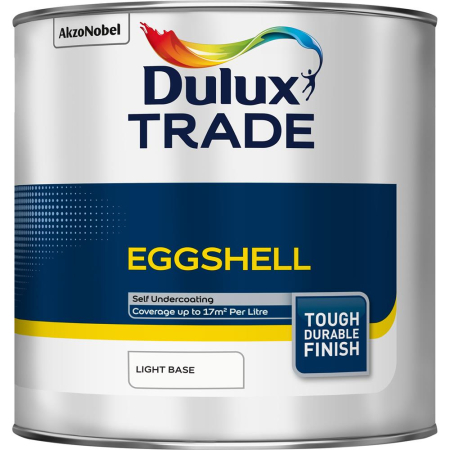 Dulux Trade Eggshell Light Base 1L