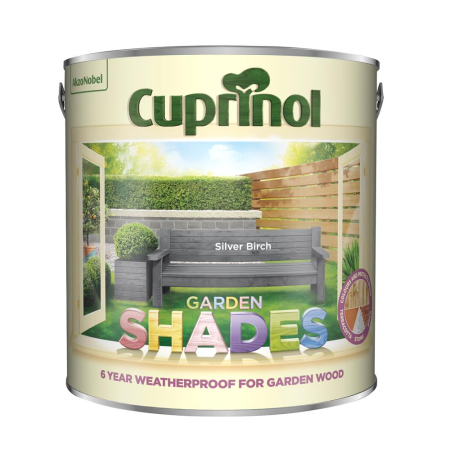 Cuprinol Garden Shades Silver Birch 2.5L Paint
