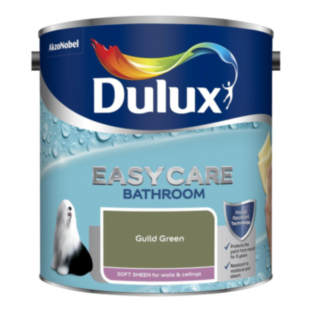 Dulux Easycare Bath Soft Sheen Guild Green 2.5L