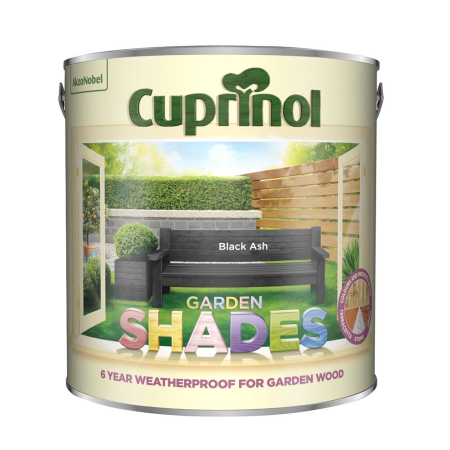 Cuprinol Garden Shades Black Ash 2.5L Paint