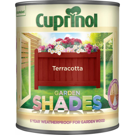 Cuprinol Garden Shades Terracotta 1L Paint