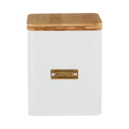 Typhoon Otto Square White Cookie Storage