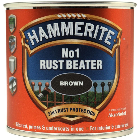 Hammerite No.1 Rustbeater Dark Brown 250Ml