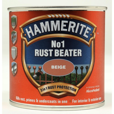 Hammerite No.1 Rustbeater Beige 250Ml