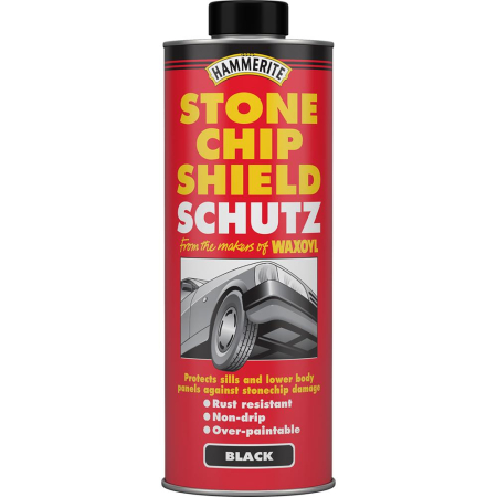 Hammerite Stonechip Shield Black Schutz 1L