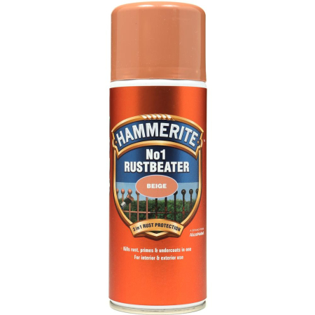 Hammerite No.1 Rustbeater Beige Aero 400Ml