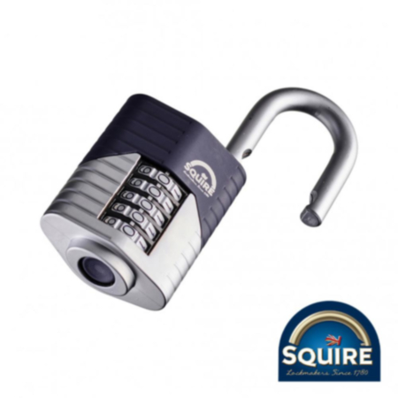 Squire Vulcan Boron Shackle Combination Padlock 60mm