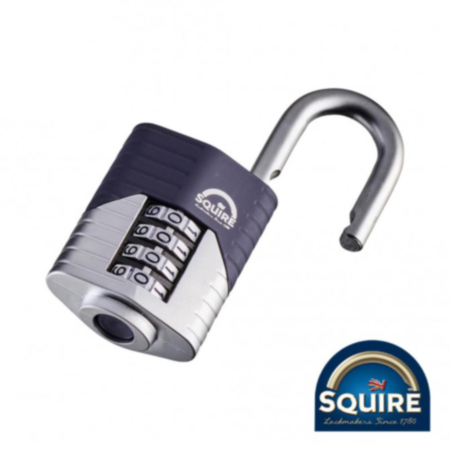 Squire Vulcan Boron Shackle Combi Padlock 40mm