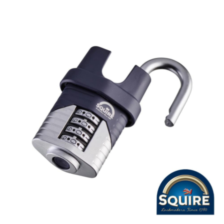 Squire Vulcan Boron Shackle Combination Padlock 40mm