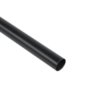 25mm x 1219mm Black Powder Coat Tube