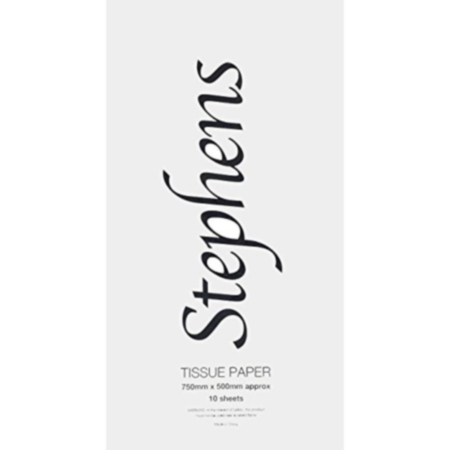  Stephens Tissue White 750 x 500mm 10 Sheets