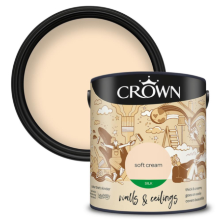 Crown Silk Emulsion Soft Cream 2.5L