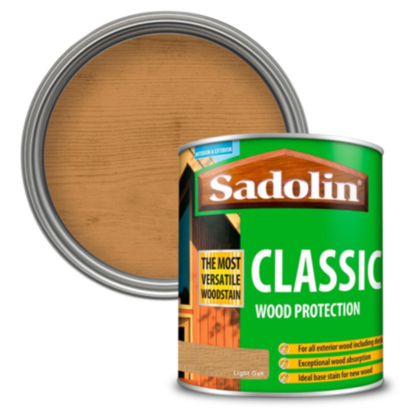 Sadolin Classic Light Oak Woodstain 1L