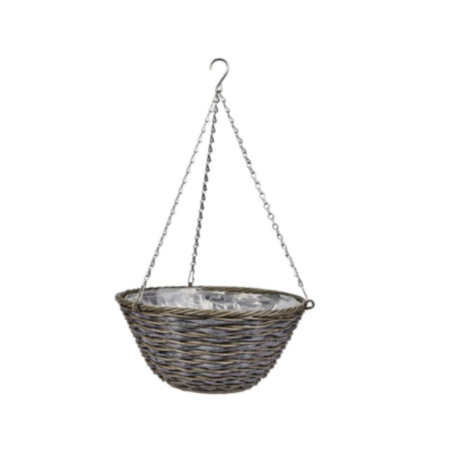 14" Kielder Faux Rattan Basket