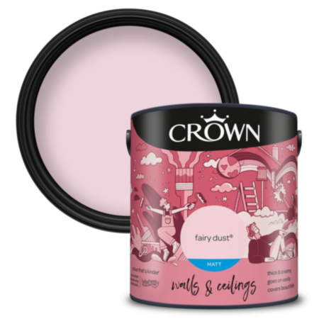 Crown Matt Emulsion Fairy Dust 2.5L