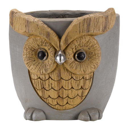 Woodstone Owl Planter