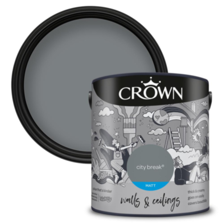 Crown Matt Emulsion City Break 2.5L