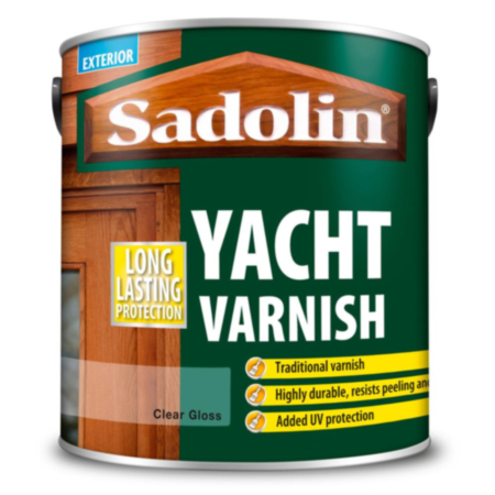 Sadolin Yacht Varnish Gloss Clear 2.5L