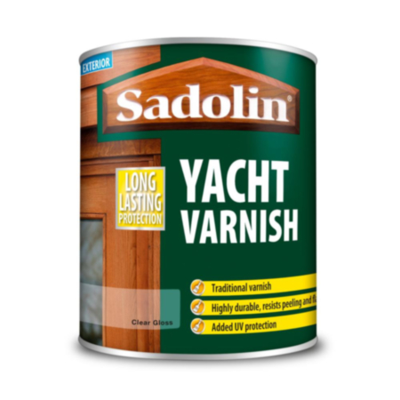 Sadolin Yacht Varnish Gloss Clear 750Ml