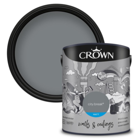 Crown Matt Emulsion City Break 5L