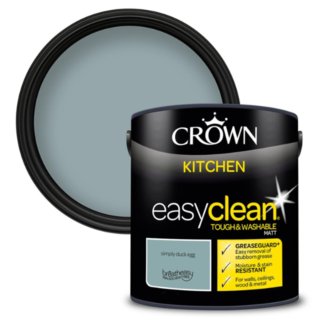 Crown Easyclean Kitchen Simply Duck Egg 2.5L