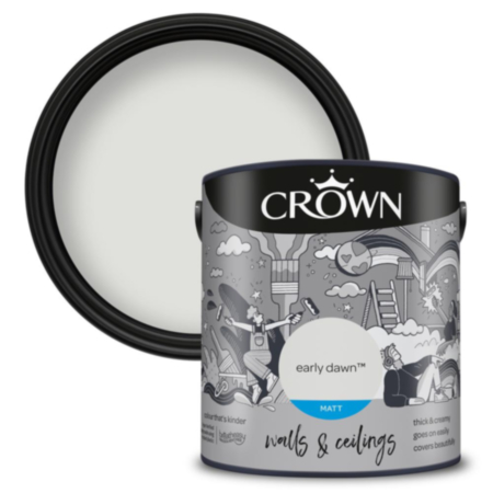 Crown Matt Emulsion Early Dawn 2.5L