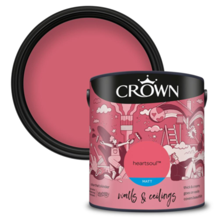 Crown Matt Emulsion Heartsoul 2.5L