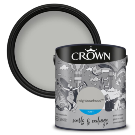 Crown Matt Emulsion Neighbourhood 2.5L
