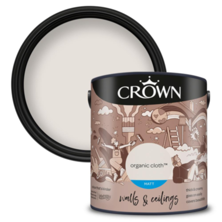 Crown Matt Emulsion Organic Cloth 2.5L