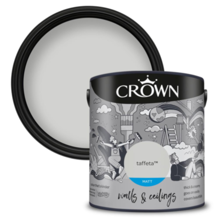 Crown Matt Emulsion Taffeta 2.5L