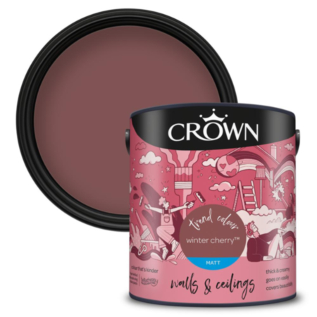 Crown Matt Emulsion Winter Cherry 2.5L