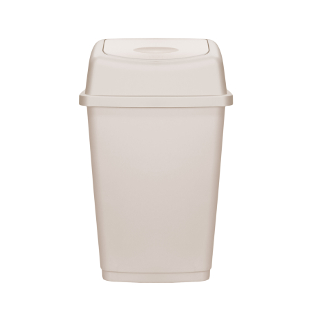 A & D 50ltr Swing Bin TAUPE
