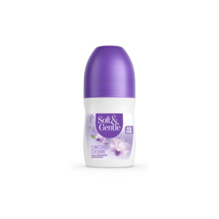 Soft & Gentle Orchid Desire Deodorant Roll On 50ml