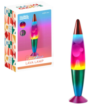 Global Gizmos 16'' Rainbow Lava Lamp
