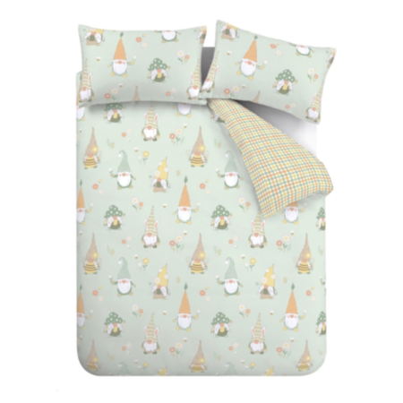 Catherine Lansfield | Spring Gonk Mint Duvet Set