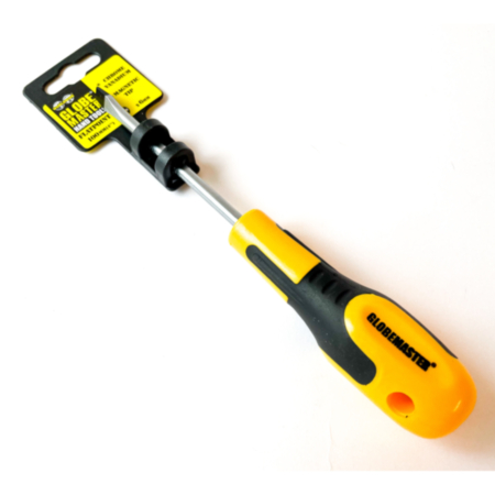 Worldwide Globemaster Flatpoint Screwdriver  100 x 6mm (4")