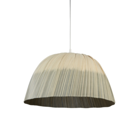 Lighting Collection Bamboo Ombre Stripe Petrol 58cm