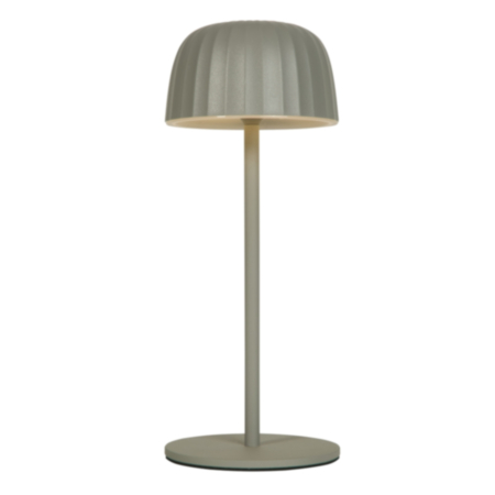 Ella Outdoor Rechargeable Table Lamp - Grey