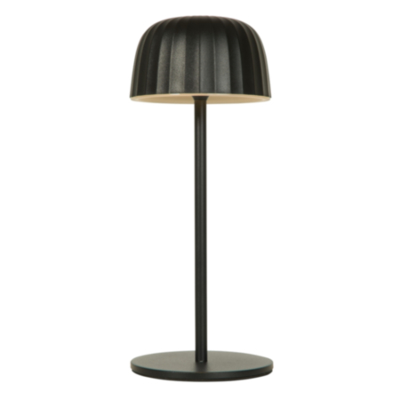 Ella Outdoor Rechargeable Table Lamp - Black