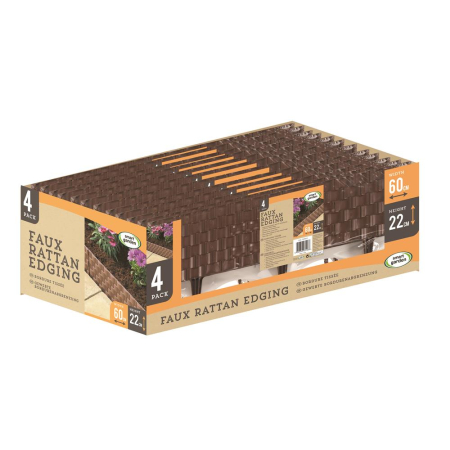 Faux Rattan Edging - 4 Pack