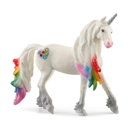 Schleich Rainbow Love Unicorn Stallion Figurine