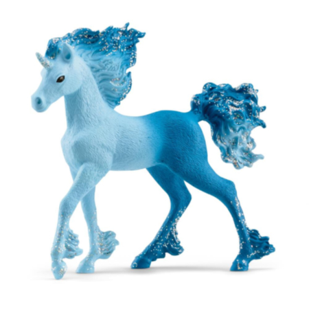 Schleich Elementa Water Flames Unicorn Foal Figurine