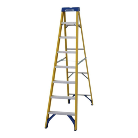 Werner 8 Tread Fibreglass Stepladder