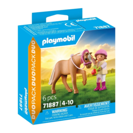 PLAYMOBIL® DuoPack | Girl with Pony