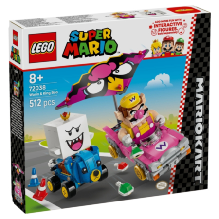 LEGO® Super Mario | Mario Kart™ – Wario & King Boo