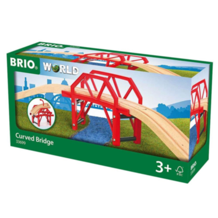 BRIO® WORLD Curved Bridge