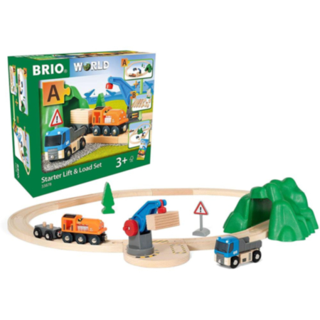 BRIO® WORLD Starter Lift & Load Play Set