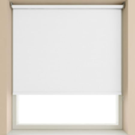 Blackout Roller Blind - White (150cm x 175cm Drop)