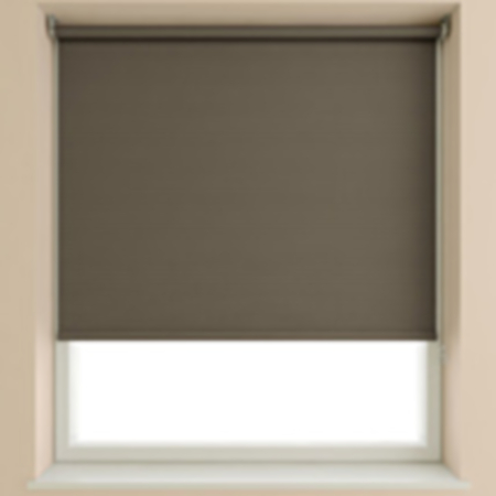 Blackout Roller Blind - Chocolate (90cm x 175cm Drop)